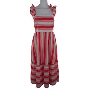 J Crew Perfect Summer Striped Dress - Size 10